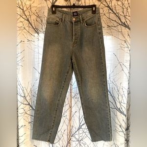 BDG fringe high rise jean